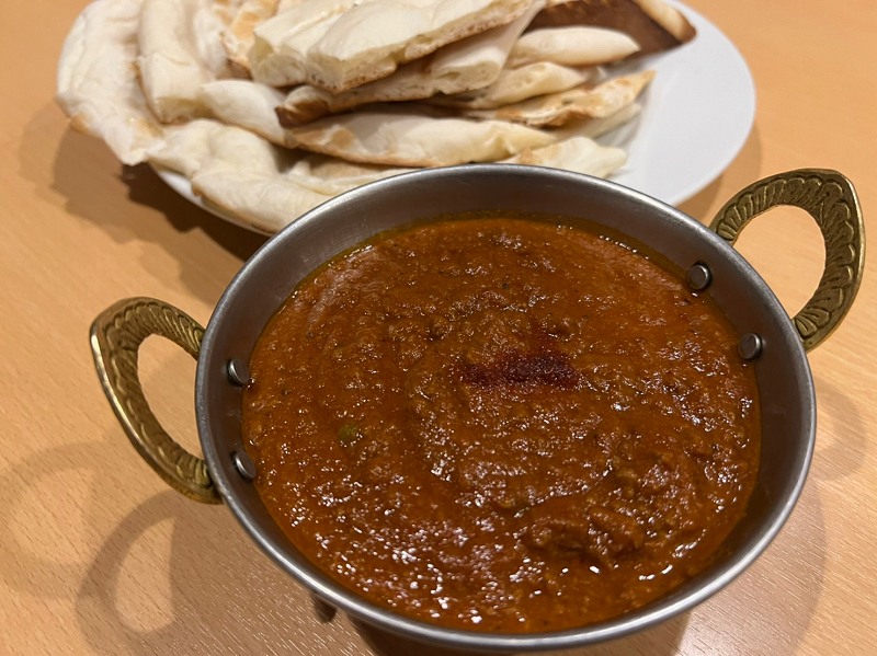 タンドゥール恵比寿店のマトンキーマカレー(激辛)