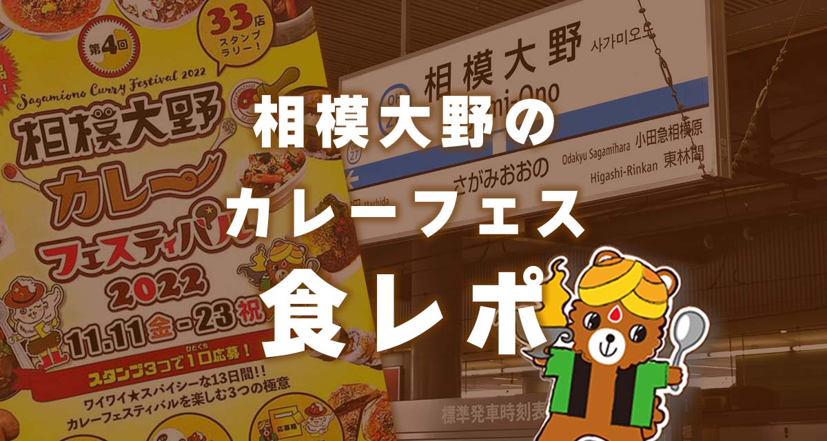 相模大野のカレーフェスで珍メニュー発見